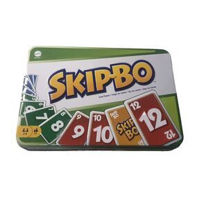 Mattel Games Skip-Bo Card Game for Kids, Adults & Family Night Excellent
